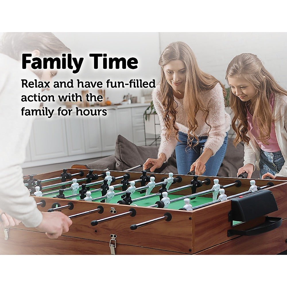 4FT 3-in-1 Games Foosball Soccer Hockey Pool Table Table