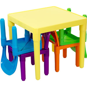 Kids Table and Chairs Play Set Toddler Child Toy Activity Furniture In-Outdoor