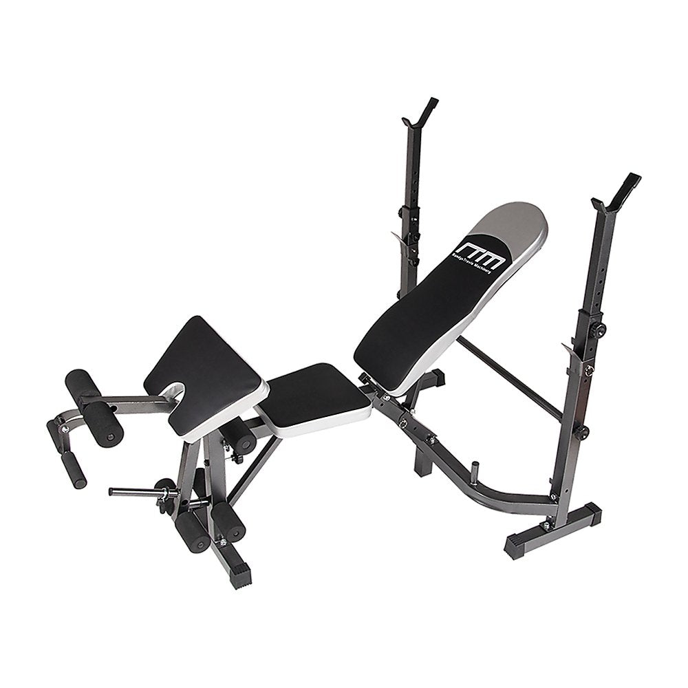 Multi Station Home Gym Weight Bench Press Leg Equipment Set Fitness Exercise