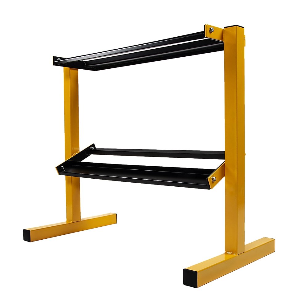 2 Tier Dumbbell Rack for Dumbbell Weights Storage