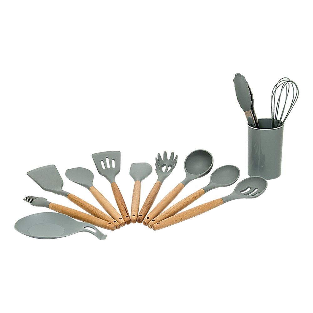 11x Kitchen Utensils for Cooking Baking Silicone Set
