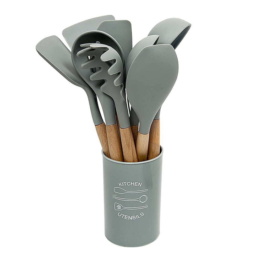 11x Kitchen Utensils for Cooking Baking Silicone Set