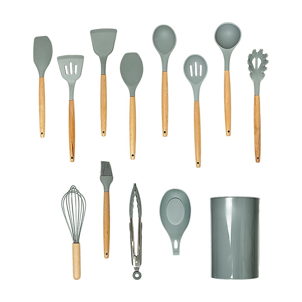 11x Kitchen Utensils for Cooking Baking Silicone Set