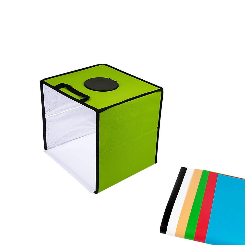 12'' LED Light Room Photo Studio Photography Lighting Tent Kit Backdrop Cube Box