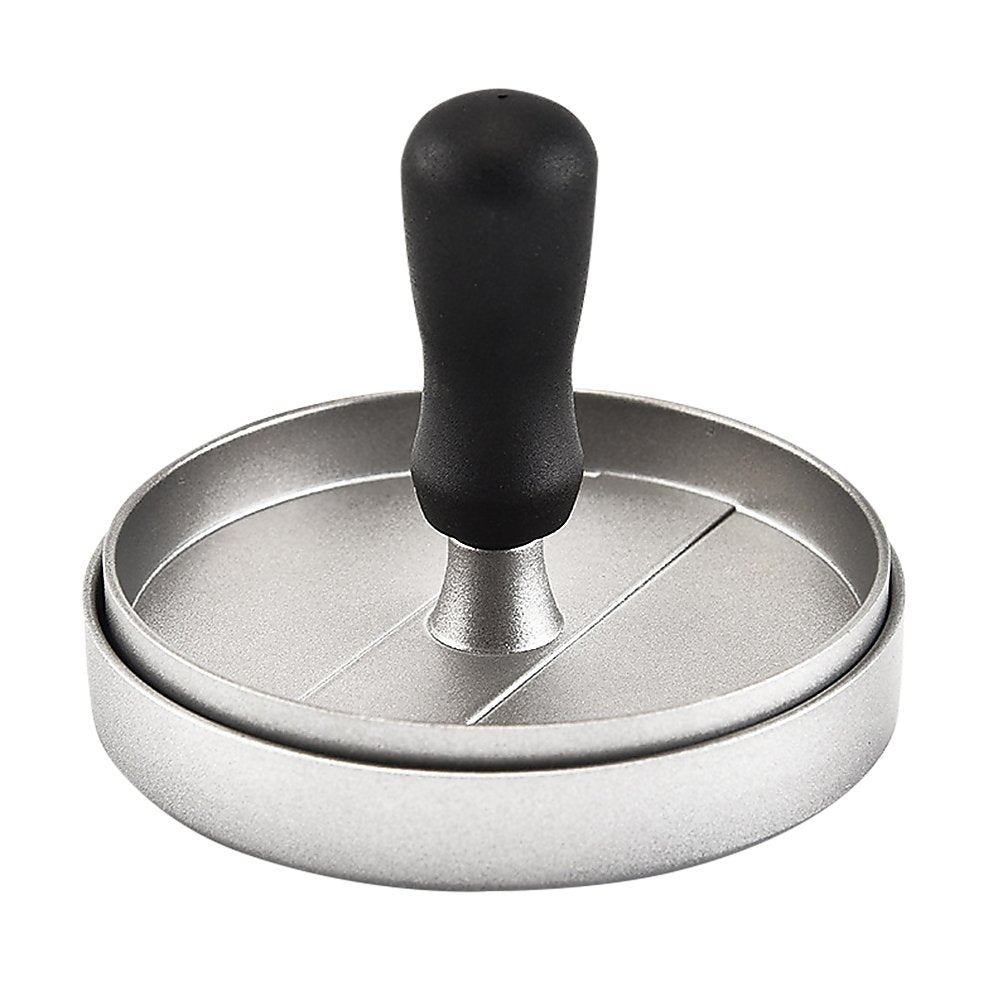 Large Round Hamburger Patty Maker Grill Press Burger Metal Mold Cooking Tools