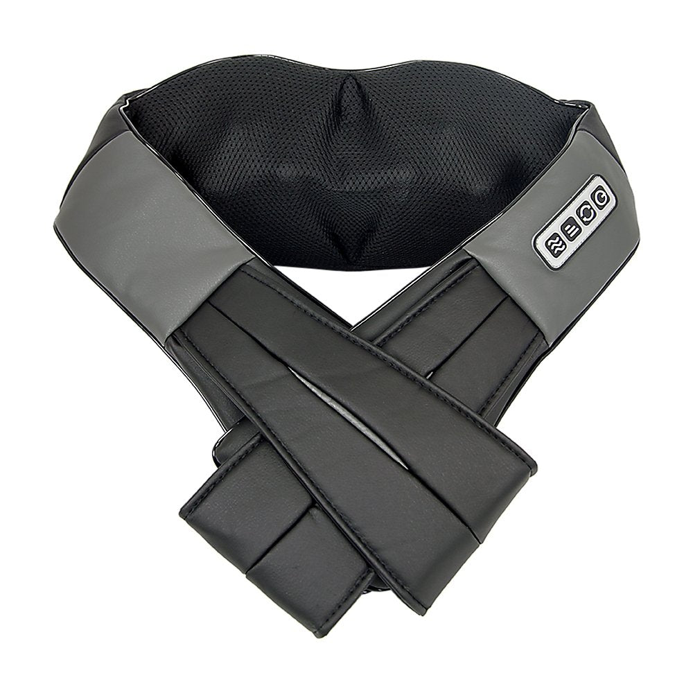 Shiatsu Neck & Back Massager with Heat Deep Kneading Massage Pillow for Shoulder