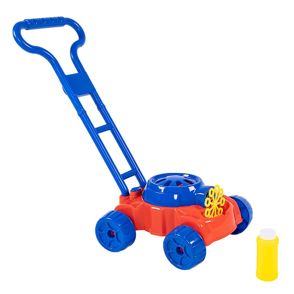 Kids Bubble Lawnmower Bubbles Machine Blower Outdoor Garden Party Toddler Toy