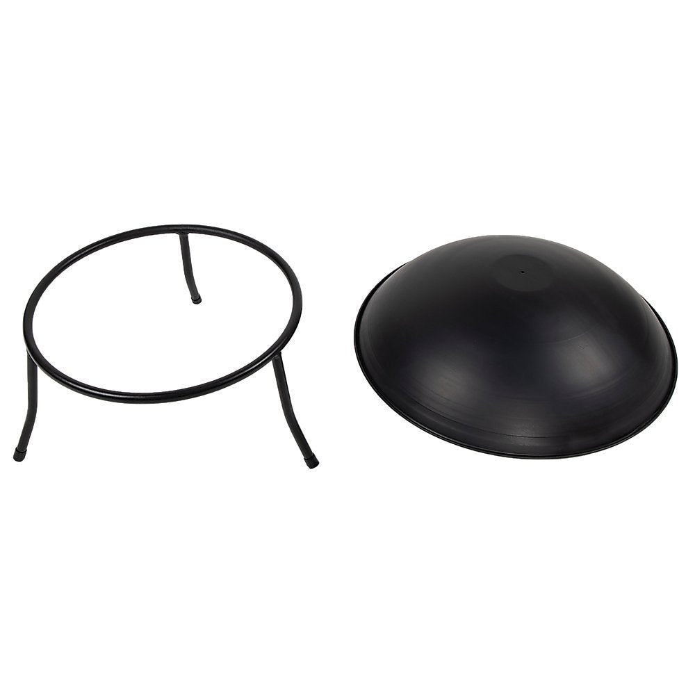 Cast Iron Fire Bowl Traditional Log Fire Pit Outdoor Heating Camp Site Barbecue