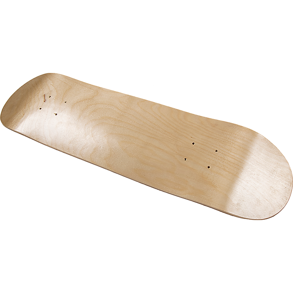 7 Layers Skateboard Deck Natural Wood Maple Double Concave Blank Skate ...