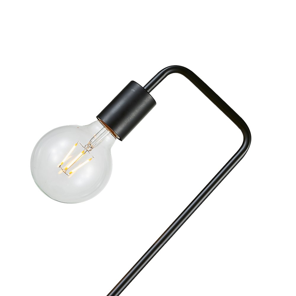 Modern Table lamp Desk Light Bedside Bedroom Black