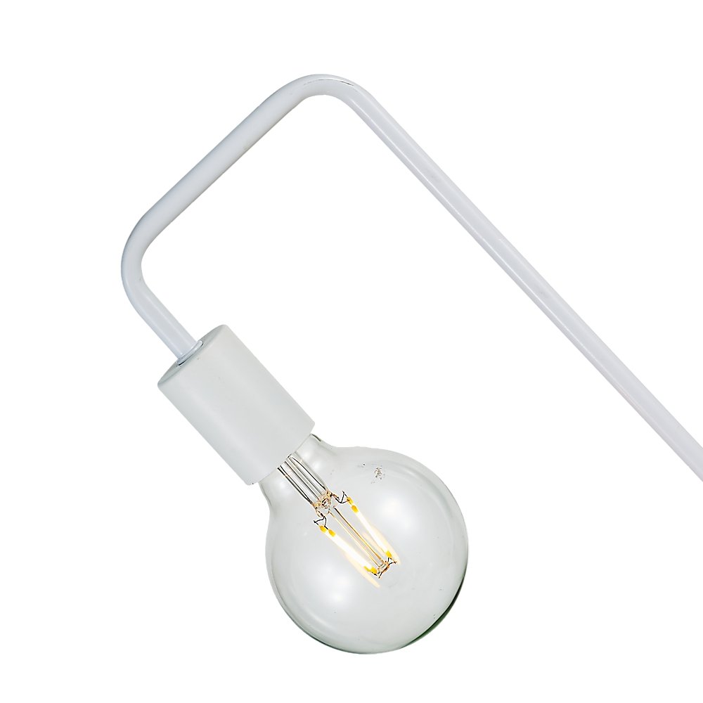 Modern Table lamp Desk Light Base Bedside Bedroom White