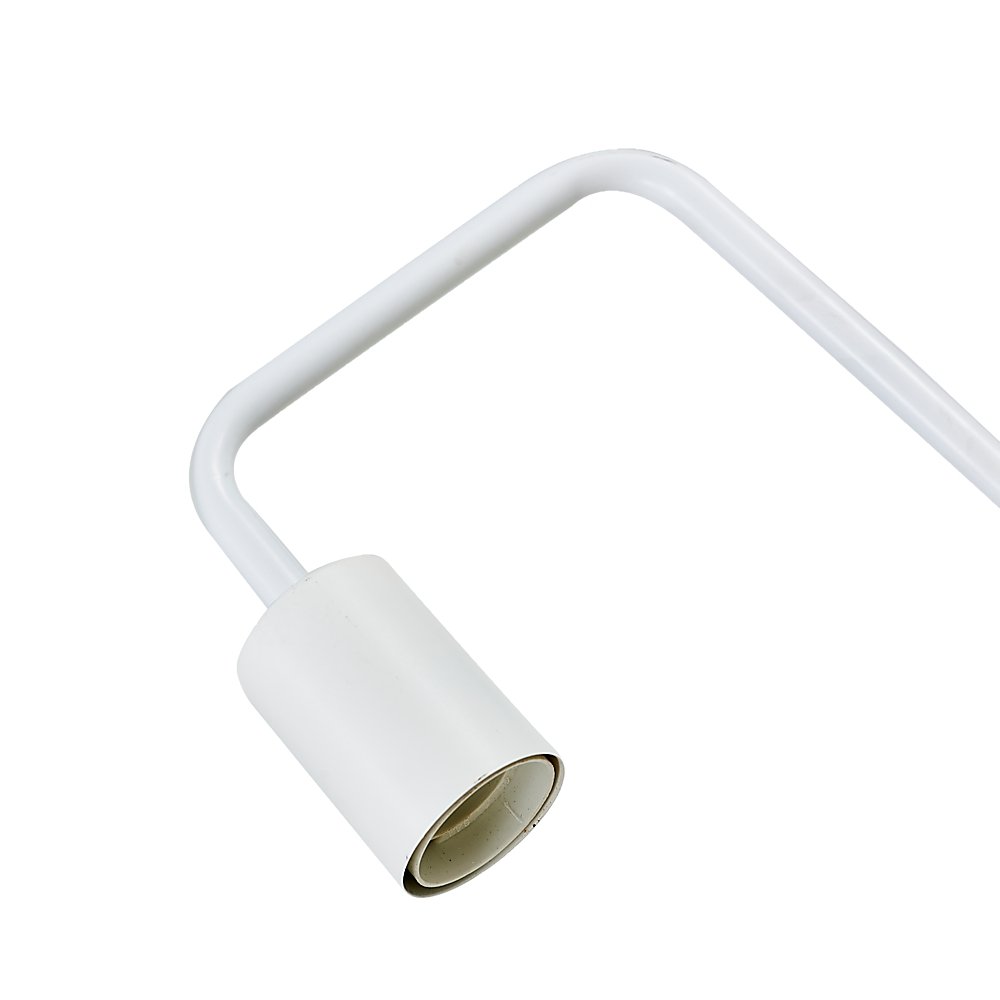 Modern Table lamp Desk Light Base Bedside Bedroom White