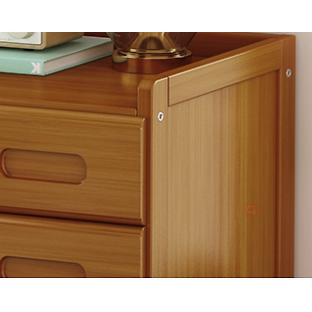 Bamboo Bedside Table Nightstand Storage Bedroom Sofa Side Stand