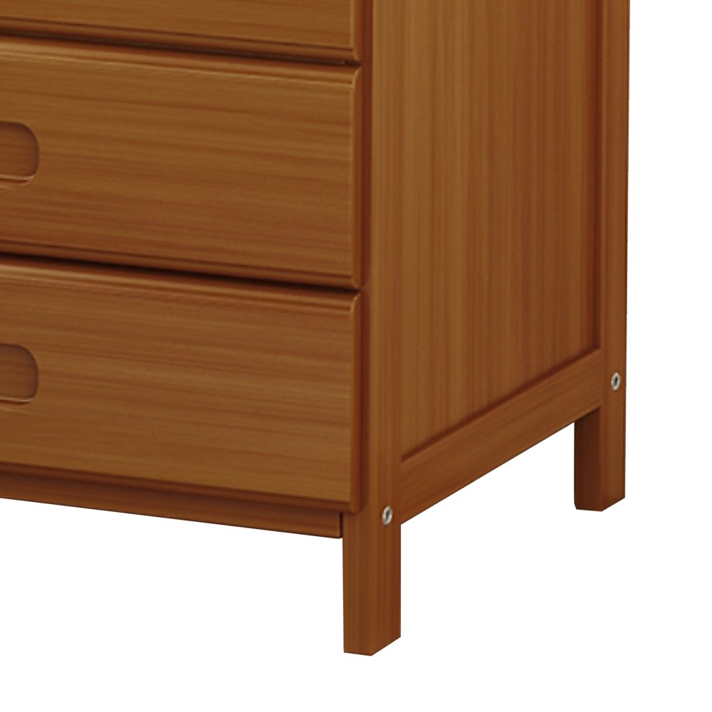 Bamboo Bedside Table Nightstand Storage Bedroom Sofa Side Stand