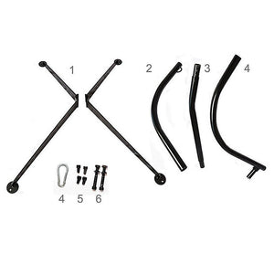 Hammock C Stand | Solid Steel Construction | for Hanging Air Porch Swing Chair