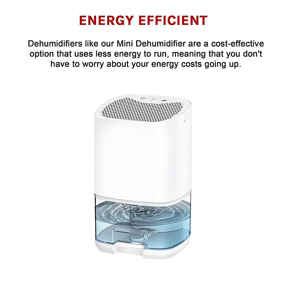 1000ML Mini Dehumidifier - Portable Air Dryer - Office Moisture Absorber