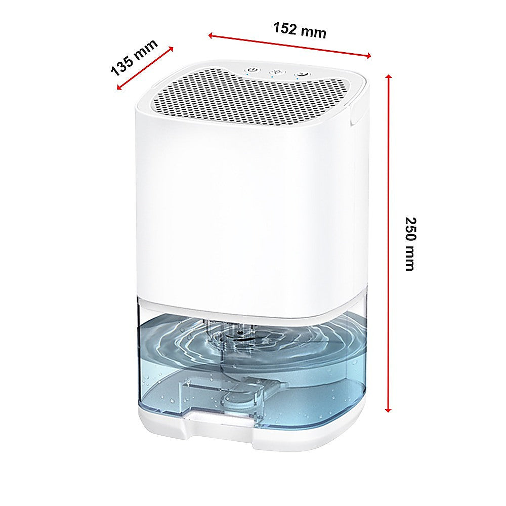 1000ML Mini Dehumidifier - Portable Air Dryer - Office Moisture Absorber