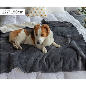 Premium Waterproof Reversible Pet Dog Blanket Bed | Protects Couch Bed from Spills