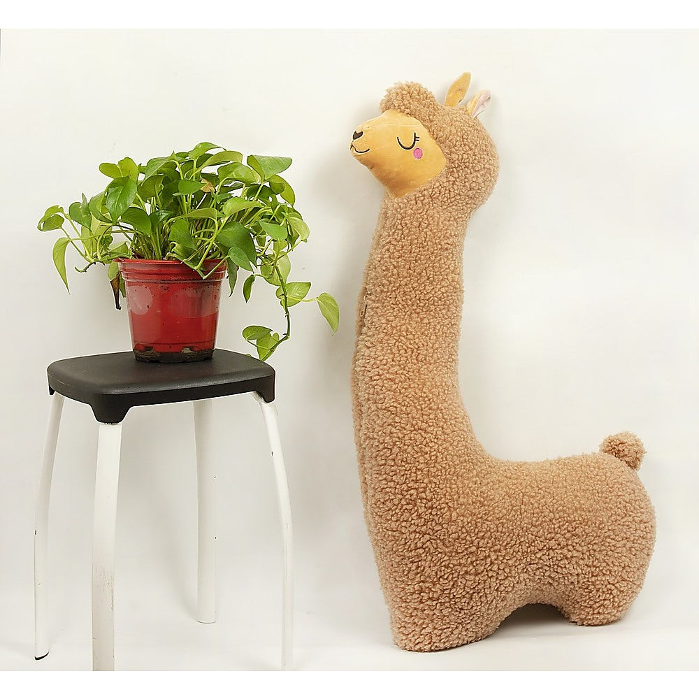 Giant Alpaca Llama Stuffed Plush Toy | Soft Sleeping Pillow | 100cm in Size
