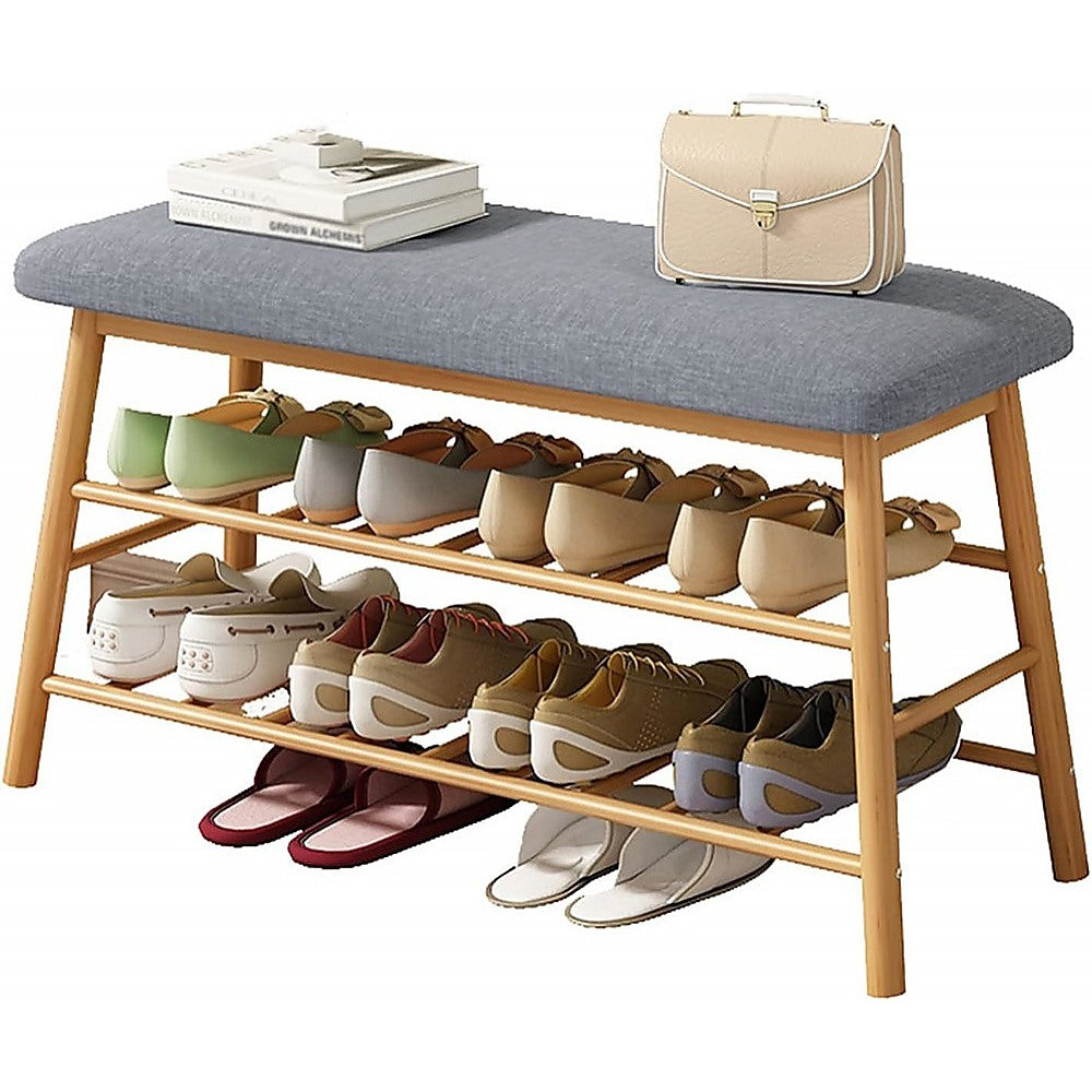 Shoe Stool Storage Rack Cabinet | Multifunctional | Space Saving