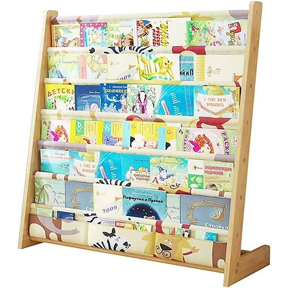 Children's Bookshelf and Magazine Rack for Home Storage