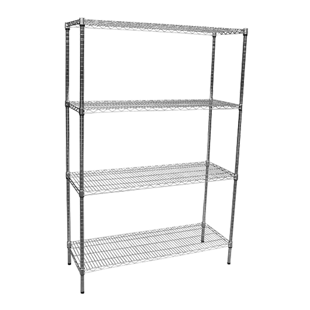 Modular Wire Storage Shelf | 1200 x 450 x 1800mm | Steel Shelving