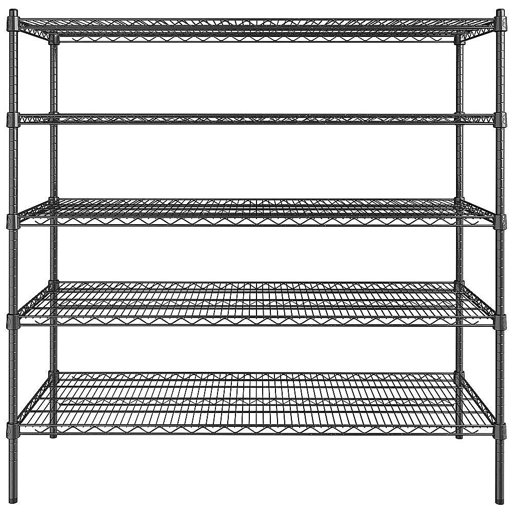 Modular Wire Storage Shelf | Dimensions: 1500 x 600 x 1800mm | Steel Shelving