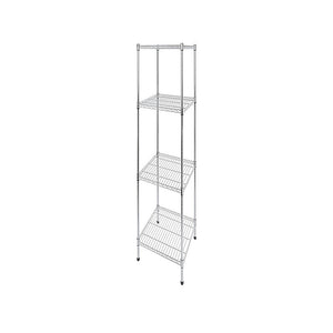 Modular Steel Shelving | 350 x 350 x 1800mm Wire Storage Shelf