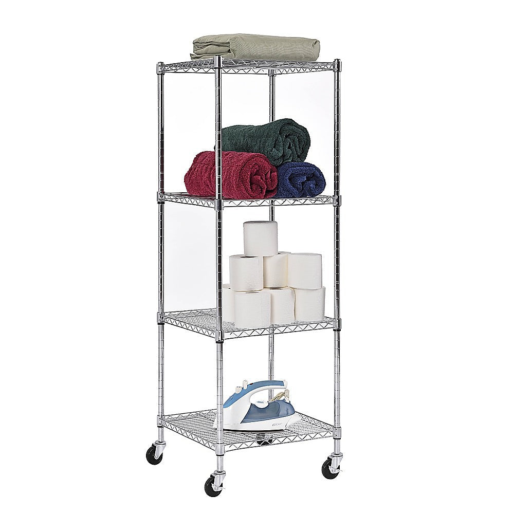 Modular Wire Storage Shelf 350 x 350 x 1800mm | Steel Shelving