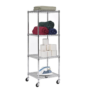 Modular Wire Storage Shelf 350 x 350 x 1800mm | Steel Shelving