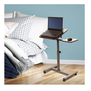 Laptop Desk | Portable Mobile Computer Table Stand, Adjustable Bed Study