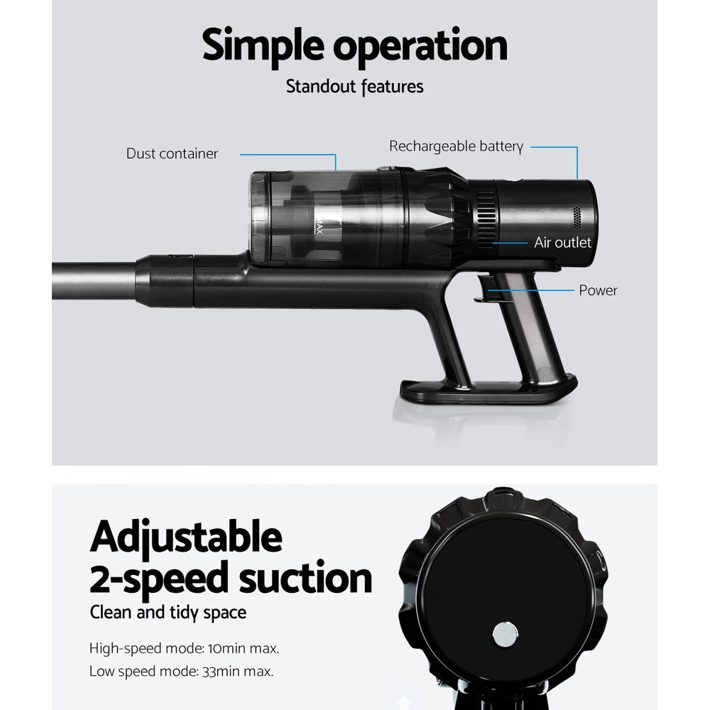 Devanti 350W Cordless Handheld Vacuum