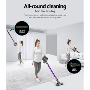 Cordless Handheld Vacuum Cleaner | 2-Speed | Bagless | Stick Handstick