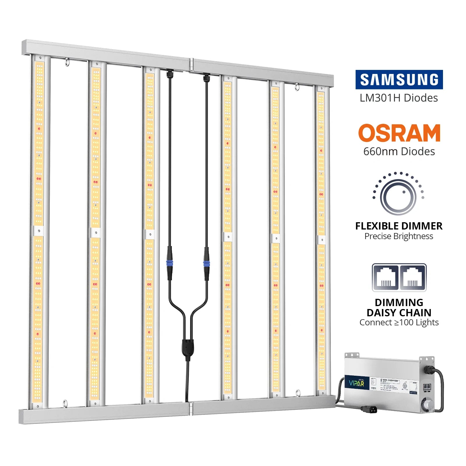 ViparSpectra KS5000 LED Grow Light - 500W