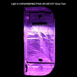 Viparspectra 1200W LED Grow Light - 10W Dual Chips - VA1200
