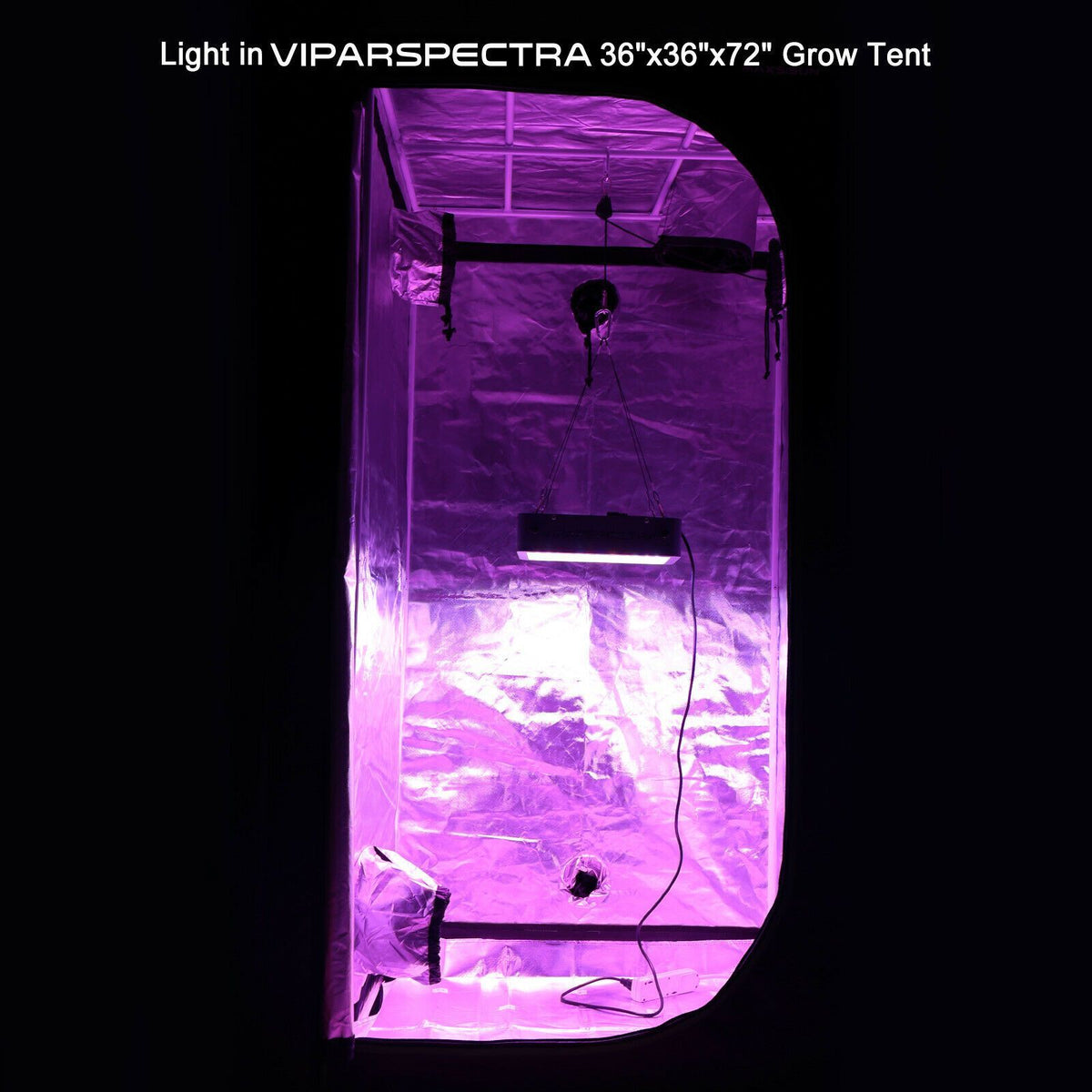 Viparspectra 600W LED Grow Light - 10W Dual Chips - VA600