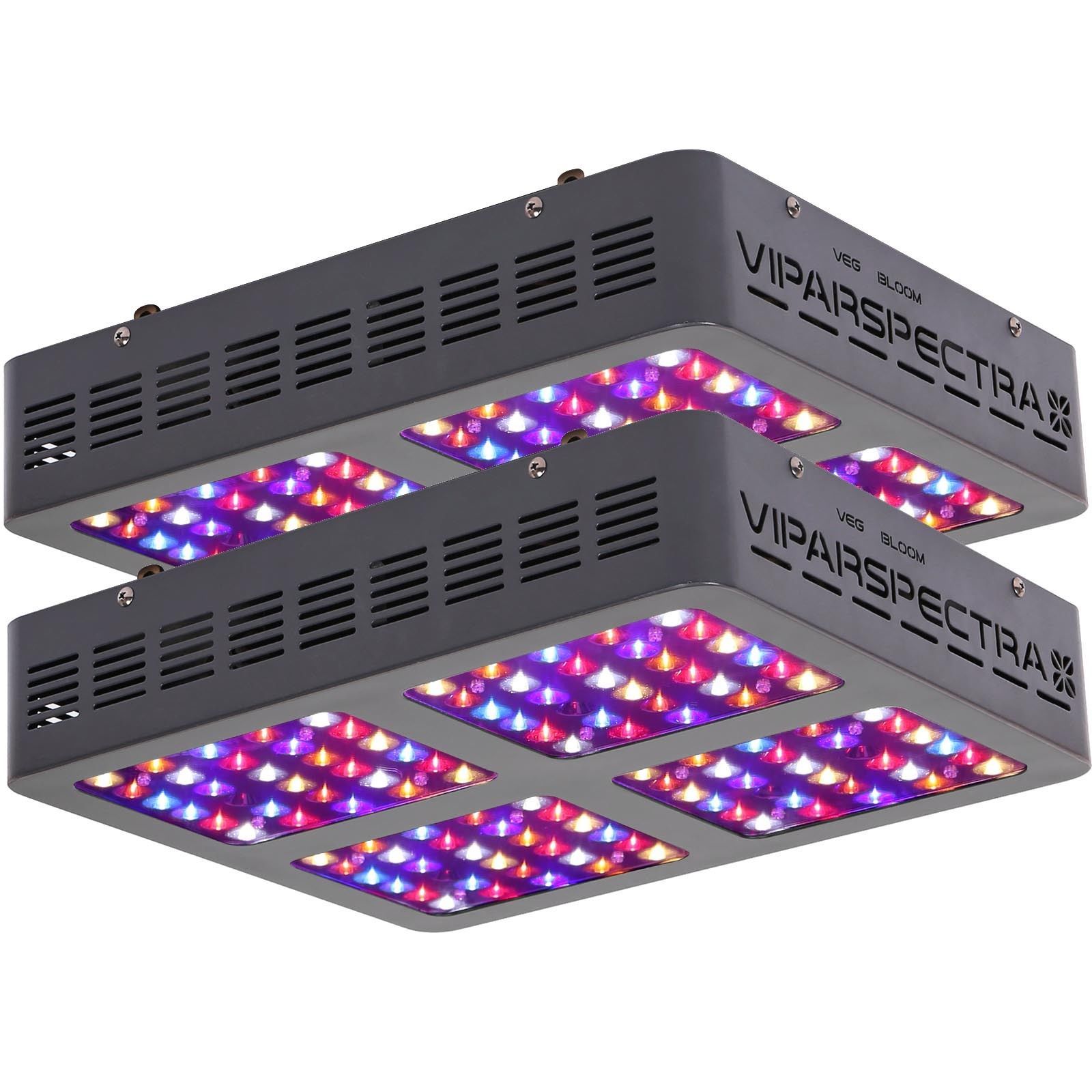 2 Viparspectra 600 Watt LED Grow Lights