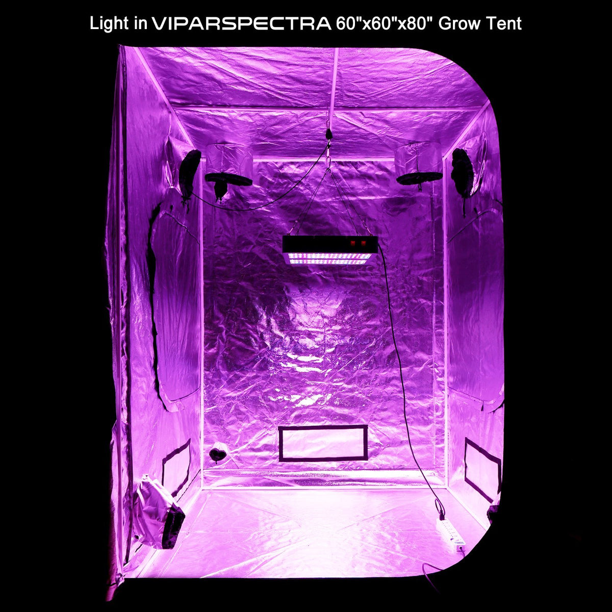 2 Viparspectra V900 - 900 Watt LED Grow Lights