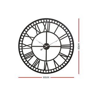 Large 60cm Retro Wall Clock
