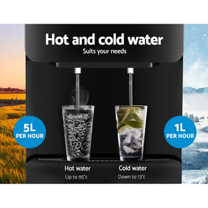 Water Cooler Dispenser Stand | Cold Hot Chiller Purifier | 22L Bottle Filter