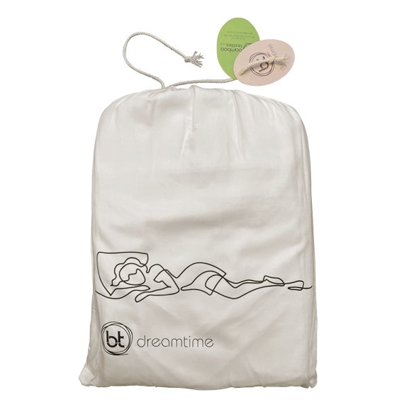 White Bamboo Pillow Slips - Pair