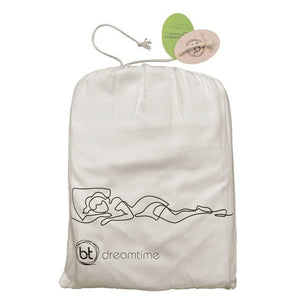 White Bamboo Pillow Slips - Pair