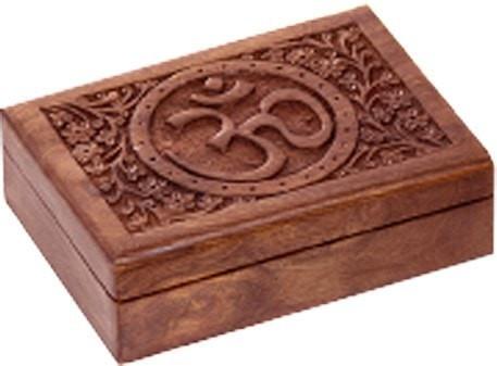OM Wooden Box