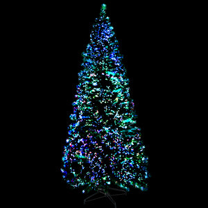 Jingle Jollys Christmas Tree 1.8M LED Xmas trees Optic Fibre Multi Colour