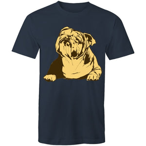 Men's Abstract Bulldog T-shirt