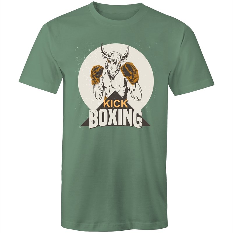 Men's Kick Boxing Bull T-shirt