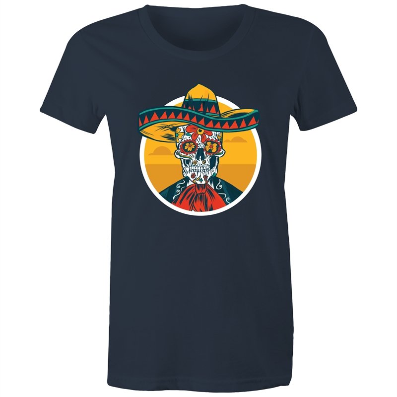 Women's Mexican Sugar Skull T-shirt