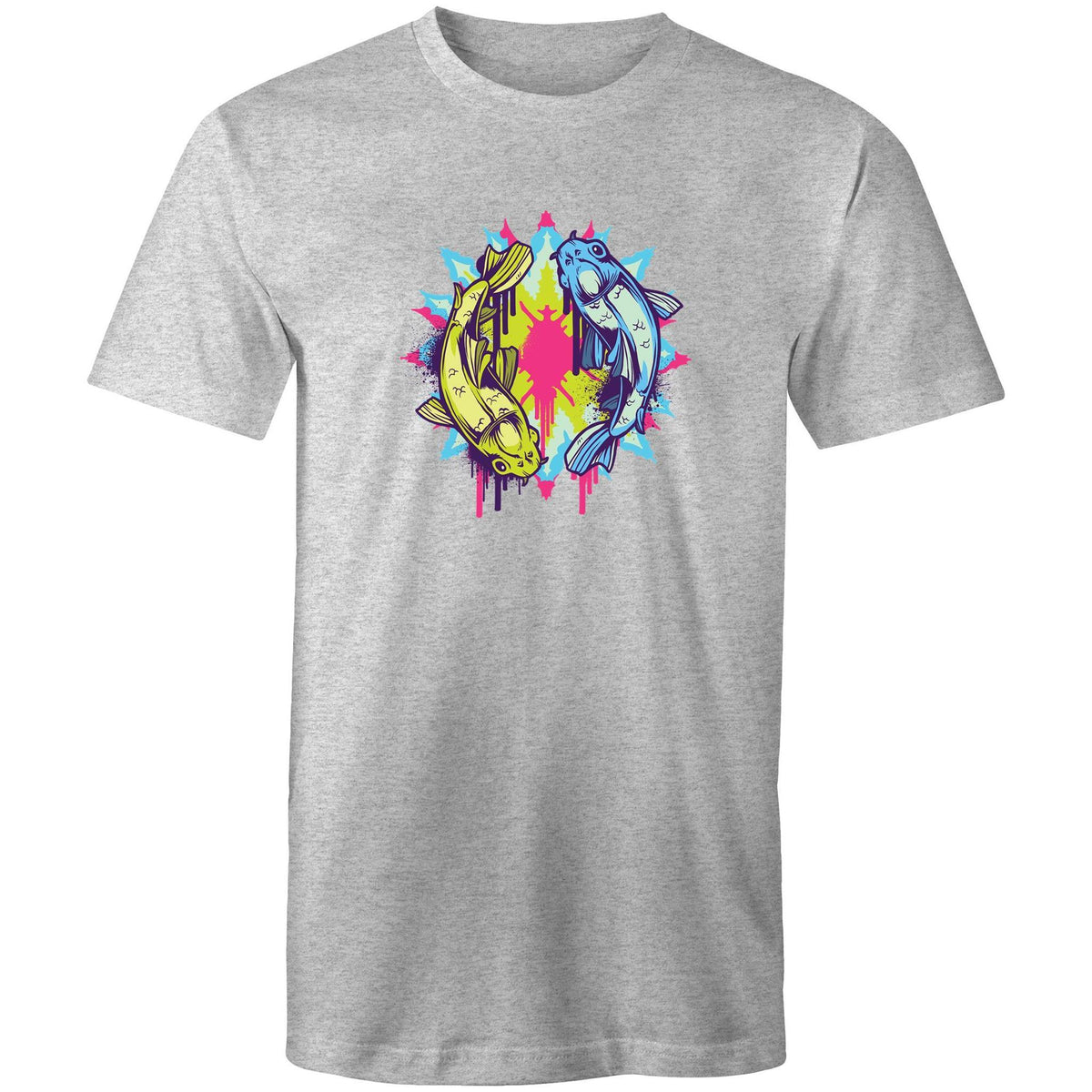 Men's Colourful Koi Fish T-shirt