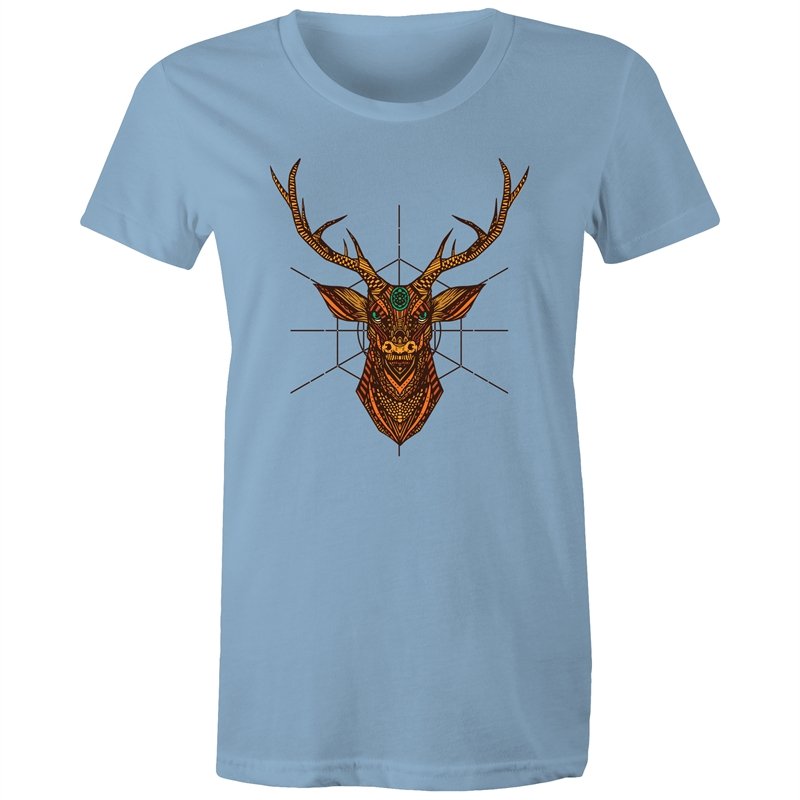 Women's Mandala Reindeer T-shirt