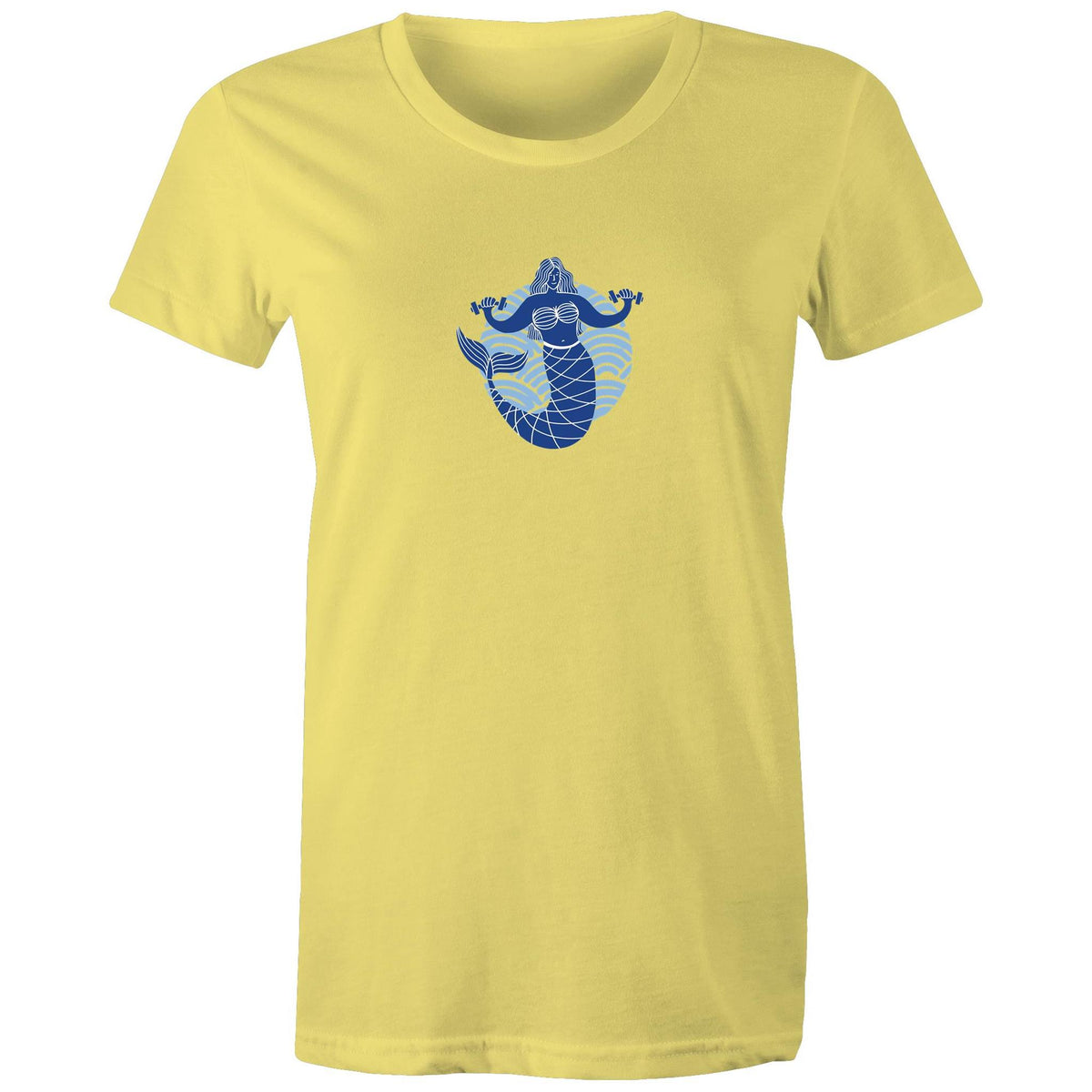 Women's Weightlifting Mermaid T-shirt